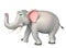 Cute Elephant funny cartoon character