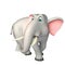 Cute Elephant funny cartoon character