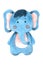 Cute Elephant watercolor isolated on white background , Hand drawn character for Kids, Greeting Card , Cases design,