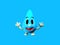 Cute Emoji Water Drop