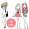 Cute fashion girls