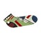 Cute fashion sport sock with red lines, circles