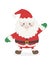 Cute Fatty Santa Claus