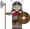 Cute Fierce Viking Warrior