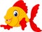 Cute fish cartoon