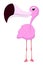 Cute Flamingo cartoon