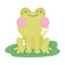 cute frog cartoon