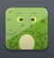 Cute frog icon