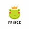 Cute frog prince