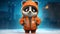 Cute, funny and emotional panda character animated. animated expressions, quirky expressions, playful expressions. happy