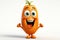 Cute, funny and emotional vegetables character animated, animated expressions, quirky expressions, playful expressions