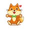 Cute Funny Fox. Cheerful Character. Cartoon Vector. Cartoon Vector Funny Fox Memes.
