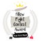 Cute Funny Pillow Fight Award Badge