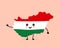 Cute funny smiling happy Hungary