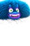 Cute furry Monster â€“ 3D Illustration with space for your text or design
