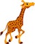 Cute giraffe cartoon