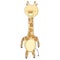 Cute giraffe in doodle style. Design element for kids textile pattern cards room wall prints