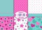 Cute girlish patterns