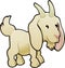 Cute Goat Farm Animal Vector