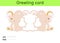 Cute goat fold-a-long greeting card template. Great for birthdays, baby showers, themed parties. Printable color scheme. Print,