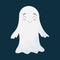 Cute good cartoon ghost