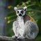 Cute Grey Lemur