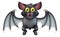 Cute Halloween Bat Cartoon