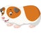 Cute hamster cartoon