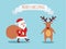 Cute hand drawn Christmas holiday characters collection. Vector eps10.