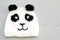 cute hand knitted panda hat