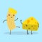 cute happy lovely macaroni and cheese vector design