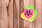 Cute heart dollar eye emoji