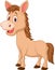 Cute horse cartoon