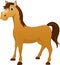 Cute horse cartoon