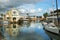 Cute houses in Knysna channel