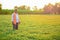 Cute Indian baby boy playing at gardenIndian farmer at the chickpea field