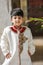 Cute Indian child in traditional Wear