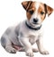 A cute Jack Russell Terrier. Ai-generated.