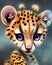 Cute Kawaii Baby Cheetah Graphic