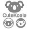 Cute Kawaii head koala Mascot Cartoon Logo Design Icon Illustration Character vector art. for every category of business, company