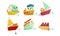 Cute Kawaii Ship Cartoon Character Set, Funny Steamboat, Yacht, Ship Vector Illustration