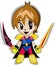 Cute Knight Boy Cartoon