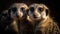 Cute lemur oozes charm with big eyes generated by AI