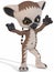 Cute Lemur - Toon Figure