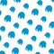 cute little elephants pattern background