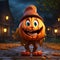 Cute little Halloween pumpkin dude 10