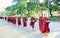 The cute little monks in Burma