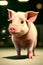 cute little pig from-brazil generative ai