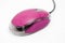 Cute little pink computer mouse