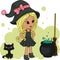 Cute little witch